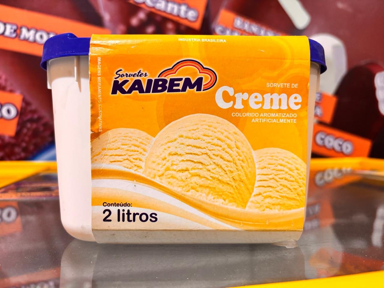 Pote de Sorvete 2L — Creme